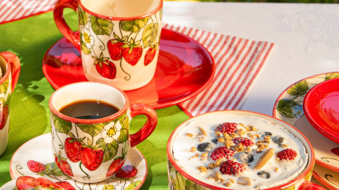 🍓 Nyári színpompa a bögrédben – Gyümölcsös kerámiák a nyár ízeivel