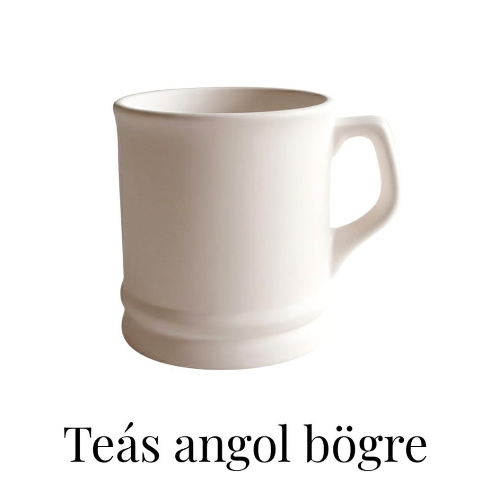 Teás Angol Bögre - Festés nélküli