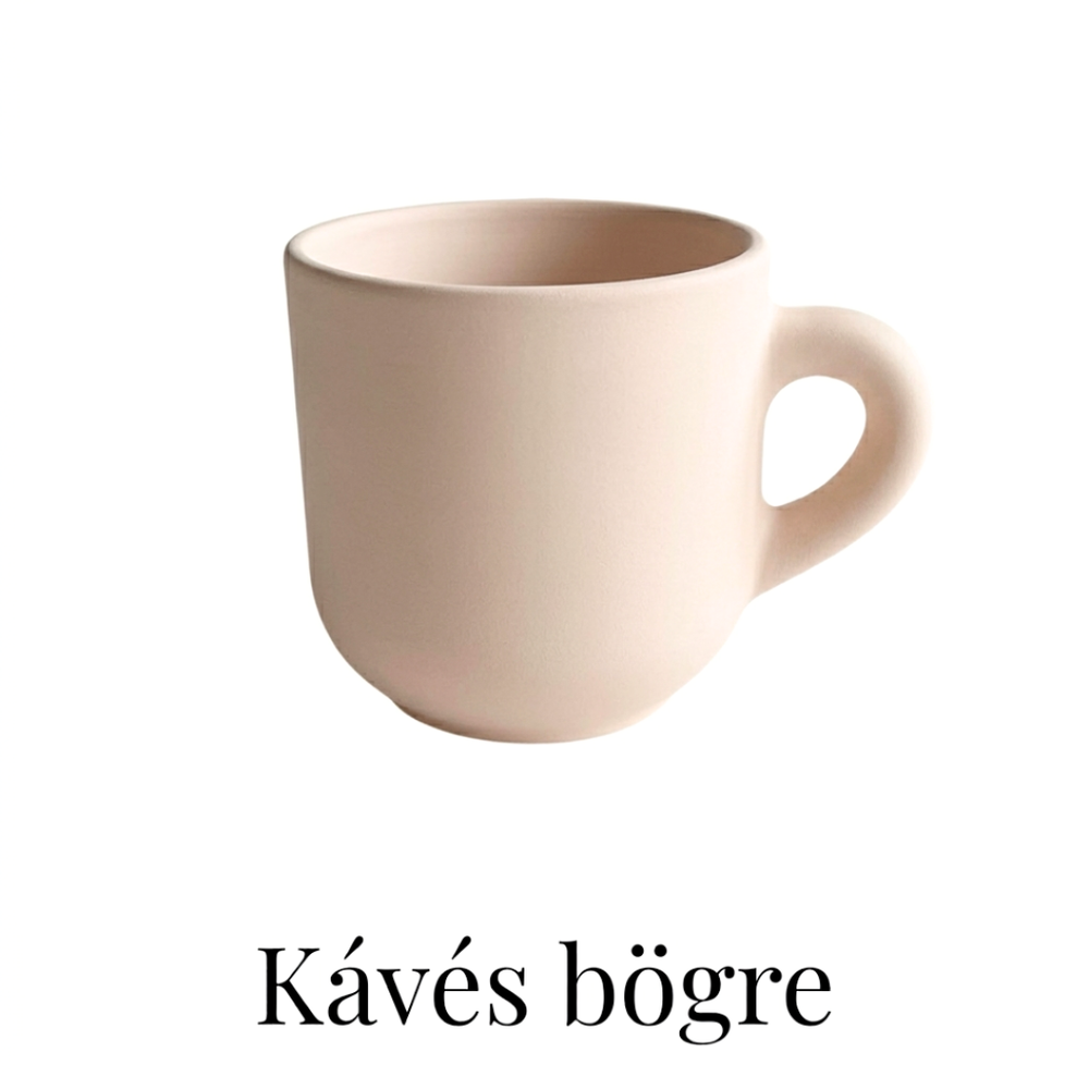 Kávés Bögre - Festés nélküli