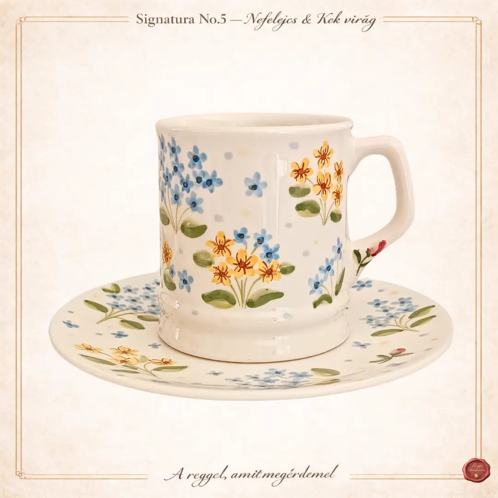 Signatura No. 5 Nefelejcs & Sárga virág