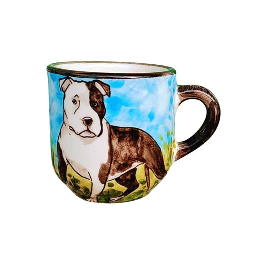 Amerikai Staffordshire kávés bögre