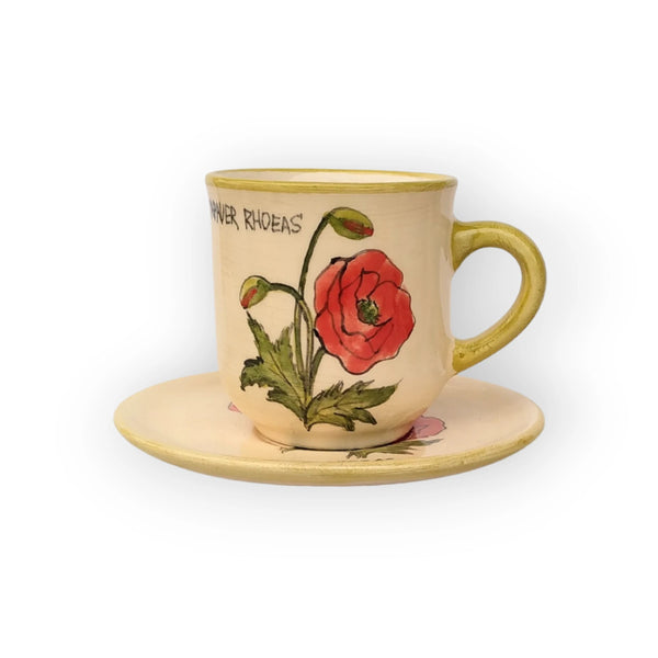 poppy-coffee-mug-papaver-rhoeas-and-small-plate