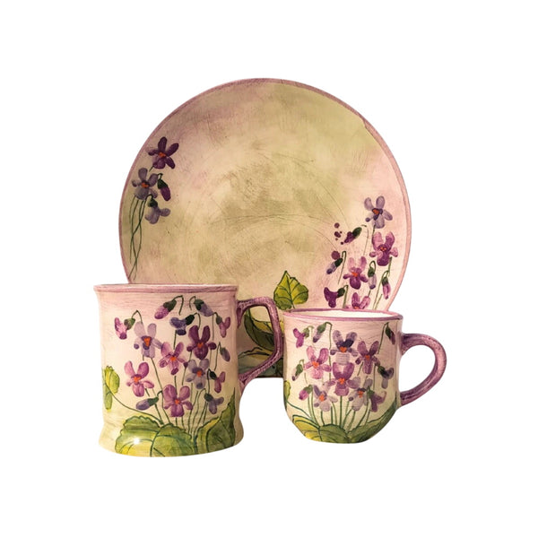 Feliratos neves Ibolya  reggeliző szett