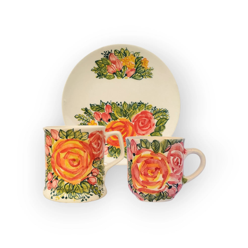 floral-breakfast-set-fl001---rose-pattern