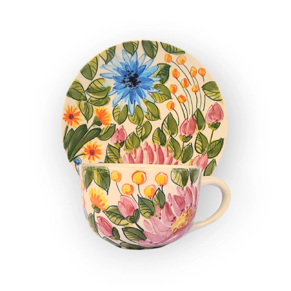 floral-jumbo-mug-and-breakfast-plate-fl002---wildflowers