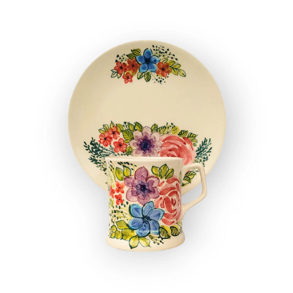 floral-mug-and-breakfast-plate-fl004---pansy
