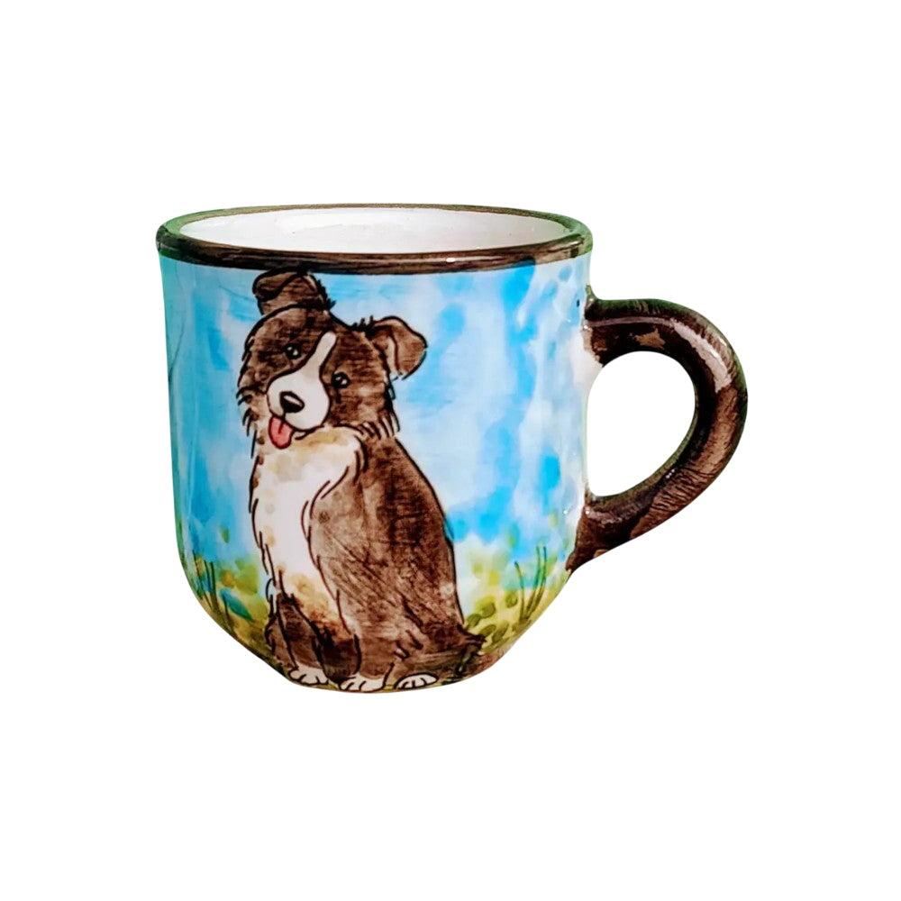 Border collie  kávés bögre
