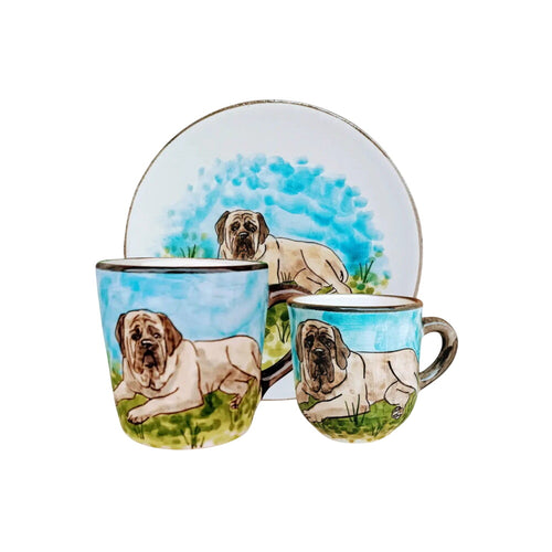 Angol masztiff  kutyás bögre