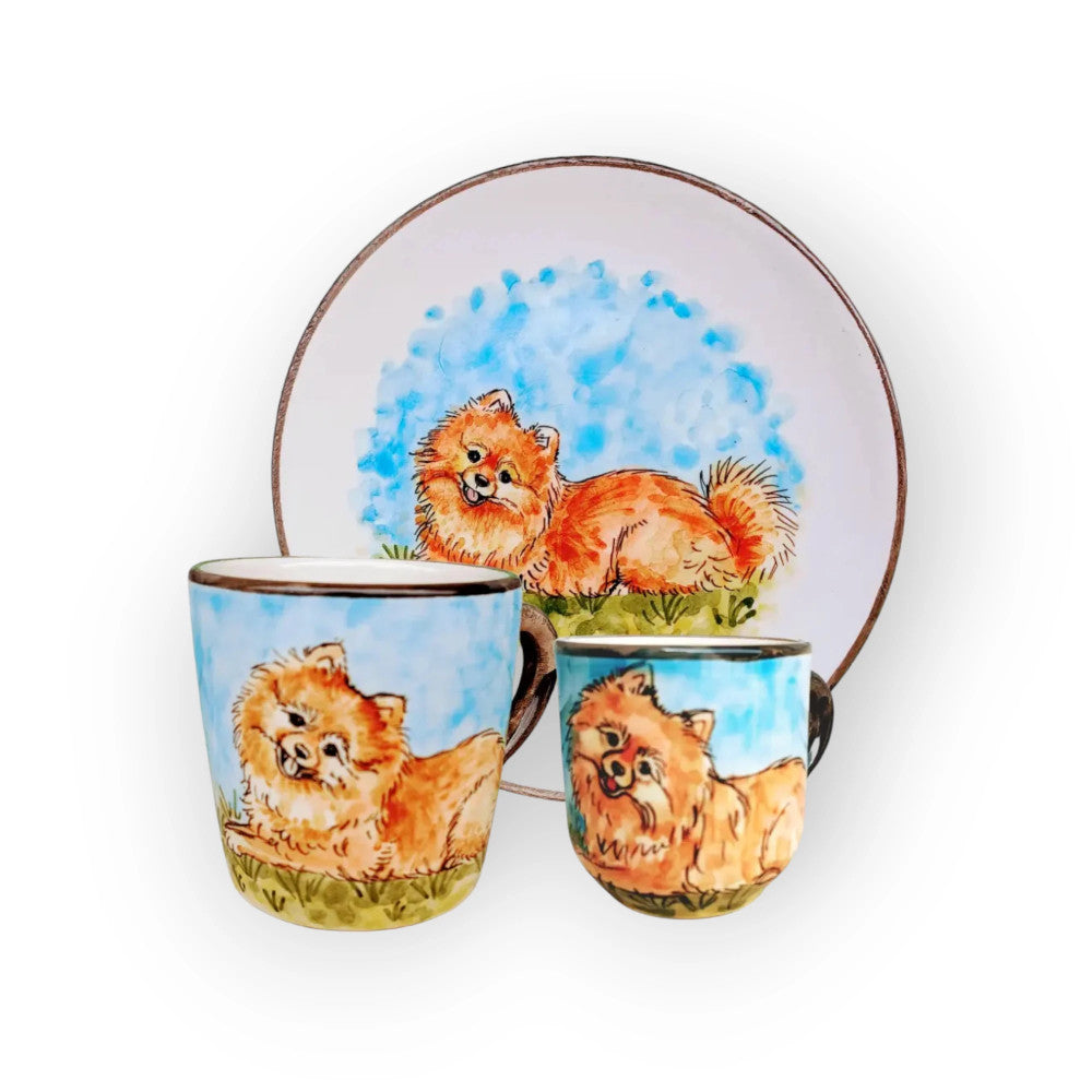 pomeranian-spitz-breakfast-set