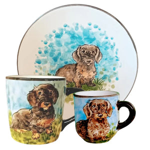 dachshund-wirehaired-breakfast-set