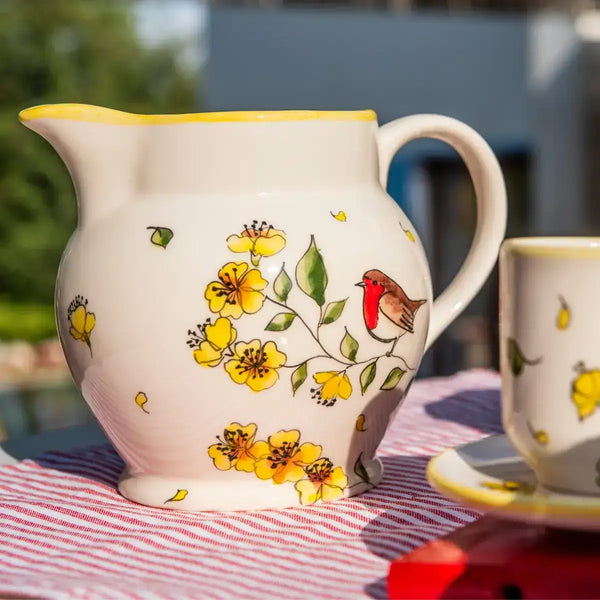 Tavaszi Madárkás Kanna + 2db Jumbó Bögre AKCIÓ