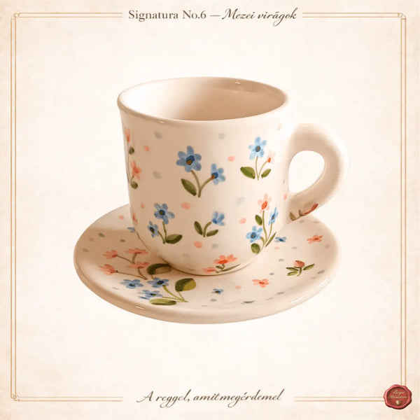 Signatura No. 6 Mezei virágok Kávés