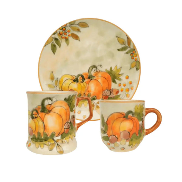 orange-pumpkin-breakfast-set