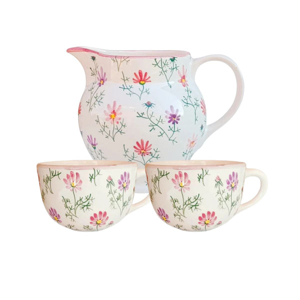 Pille Virágos Kanna és Jumbo Bögre szett Akciós