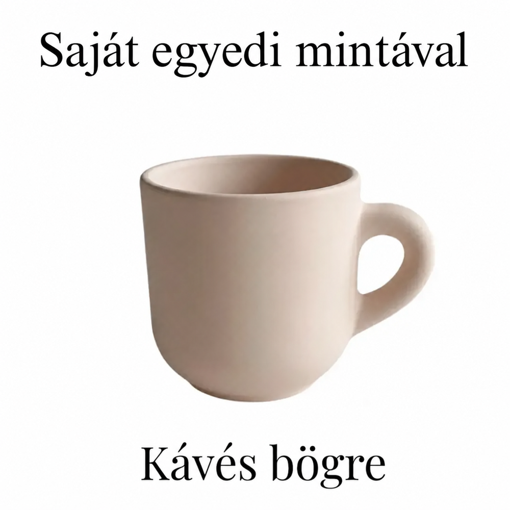 Saját egyedi mintával készülő kávés bögre