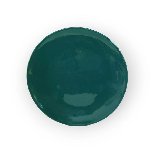 breakfast-plate-dark-green