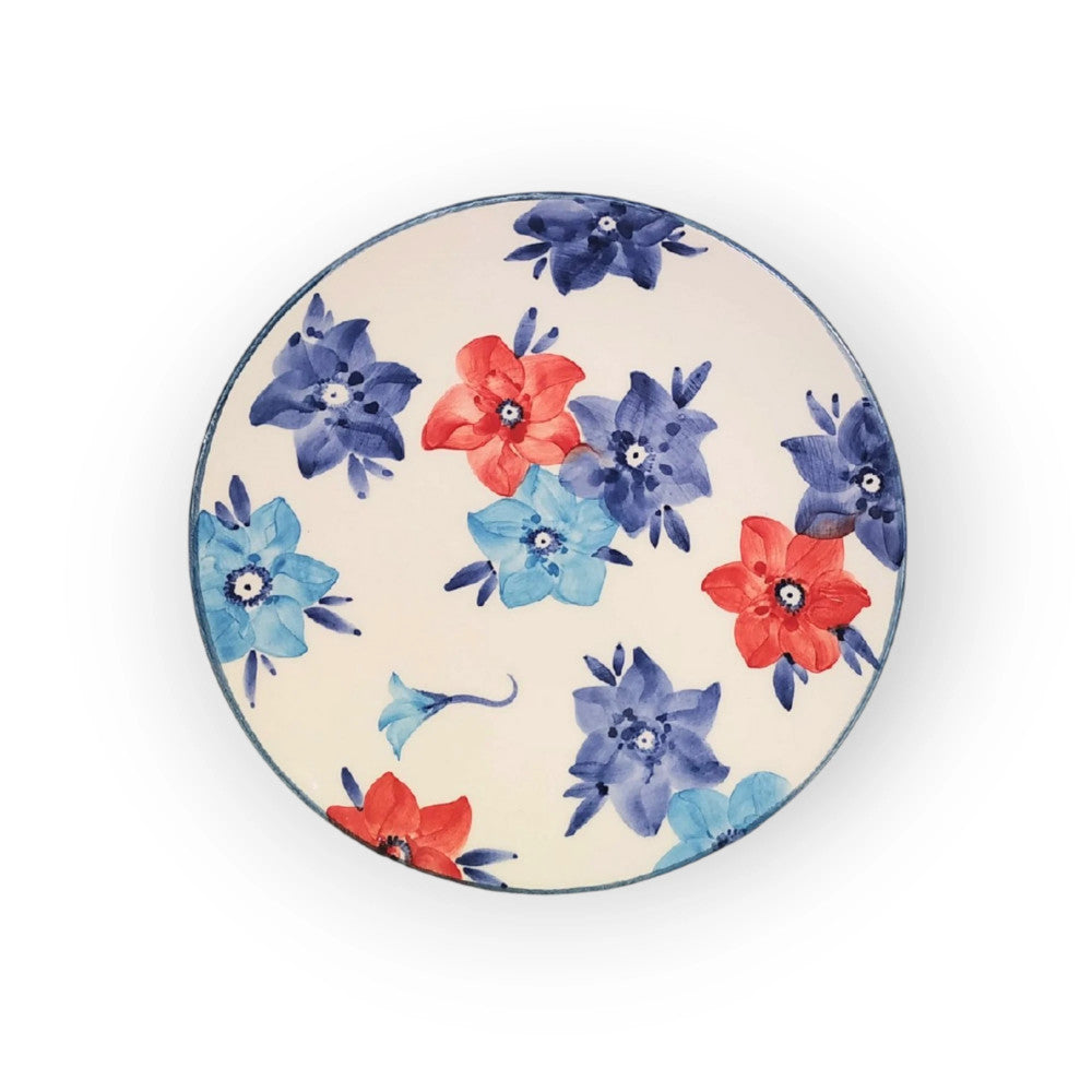 breakfast-plate-blue-floral