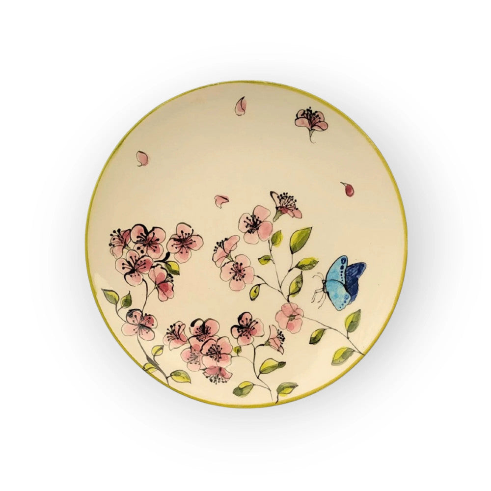 breakfast-plate-spring-butterfly