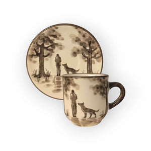 funny-boy-with-dog-coffee-mug-and-plate-vk029